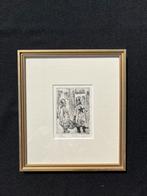 Edmond van Mieghem, ets, Antiek en Kunst, Kunst | Etsen en Gravures, Ophalen of Verzenden