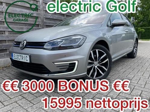 GOLF Electric *GPS*Caméra*Cruise*Tva récup, Autos, Volkswagen, Entreprise, Achat, Golf, ABS, Caméra de recul, Régulateur de distance