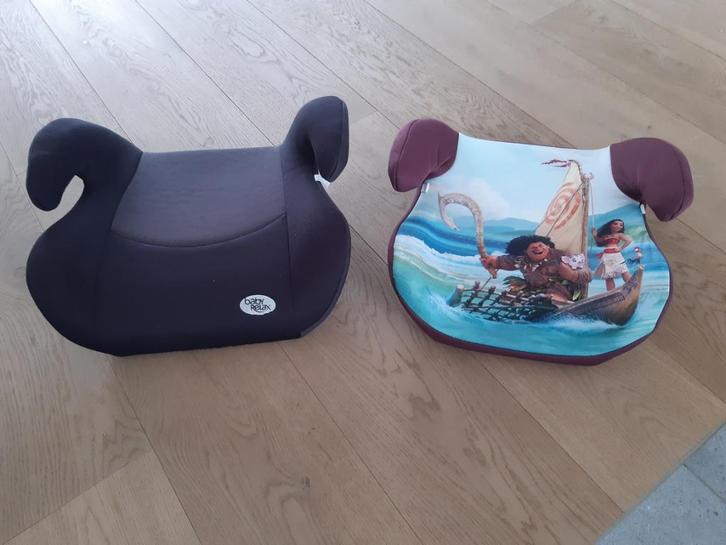 2 kinderzitverhogers te koop, Kinderen en Baby's, Autostoeltjes, Zo goed als nieuw, Overige merken, 15 t/m 36 kg, Autogordel, Ophalen