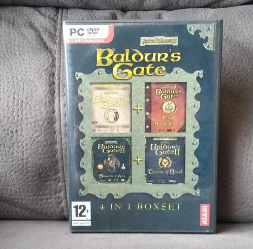 Baldur's Gate collectie (PC DVD), Games en Spelcomputers, Games | Pc, Zo goed als nieuw, Role Playing Game (Rpg), 1 speler, Vanaf 12 jaar