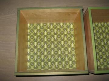 Wandkastjes IKEA met bomenprint voor kinderkamer beschikbaar voor biedingen