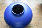 vase bleu 25 cm diamètre, Maison & Meubles, Bleu, Enlèvement, Utilisé, Moins de 50 cm