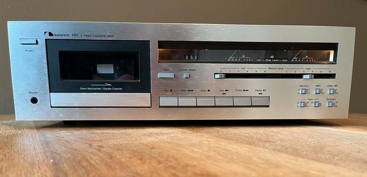 Cassettedeck Nakamichi 480!!, Audio, Tv en Foto, Cd-spelers, Zo goed als nieuw, Ophalen