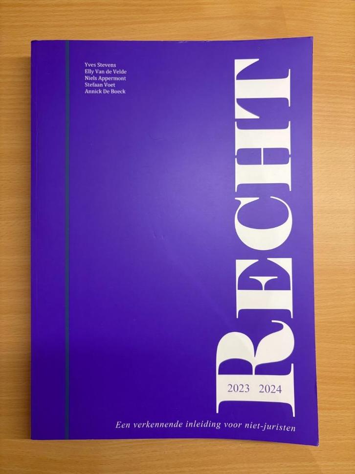 Recht - Studieboek, Boeken, Studieboeken en Cursussen, Gelezen, Hoger Onderwijs, Gamma, Verzenden