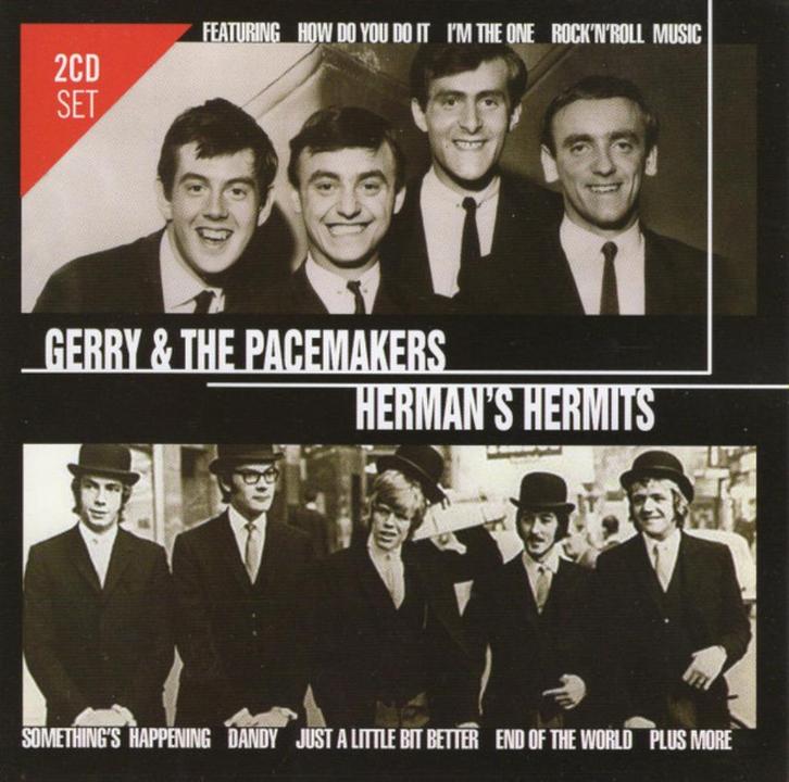 GERRY & THE PACEMAKERS / HERMAN'S HERMITS - 2CD -, Cd's en Dvd's, Cd's | Pop, Ophalen of Verzenden