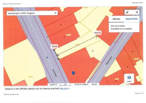 Grond te koop in Tongeren, Immo, Terrains & Terrains à bâtir, Jusqu'à 200 m²