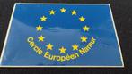 Sticker vintage cerclr Européen FNDLP Namur., Verzamelen, Verzenden, Zo goed als nieuw, Bedrijf of Vereniging
