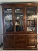 Grande collection de livres y compris une bibliothèque, Avec porte(s), 150 à 200 cm, Comme neuf, Enlèvement