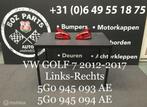 VW Golf 7 Achterlichten Links Rechts 2012-2017 Origineel, Gebruikt, Ophalen of Verzenden