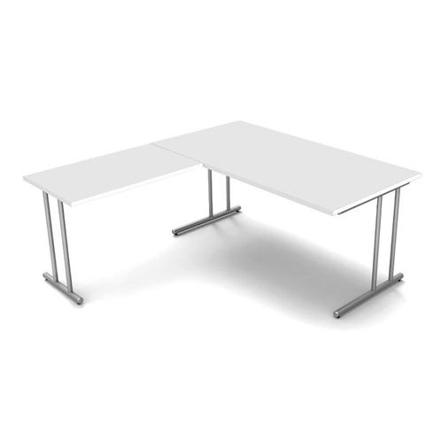 Hoekbureau Profi wit bureau 160cm - Links of Rechts, Huis en Inrichting, Bureaus, Nieuw, Bureau, Verzenden