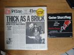 Lp Jethro Tull Thick as a Brick, gatefold. Met single, Gebruikt, Ophalen of Verzenden