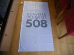 vlag "nouvelle Peugeot 508", Enlèvement ou Envoi, Neuf, Panneau publicitaire