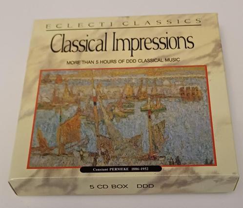 CD box klassieke muziek - Classical Impressions, CD & DVD, CD | Classique, Neuf, dans son emballage, Enlèvement