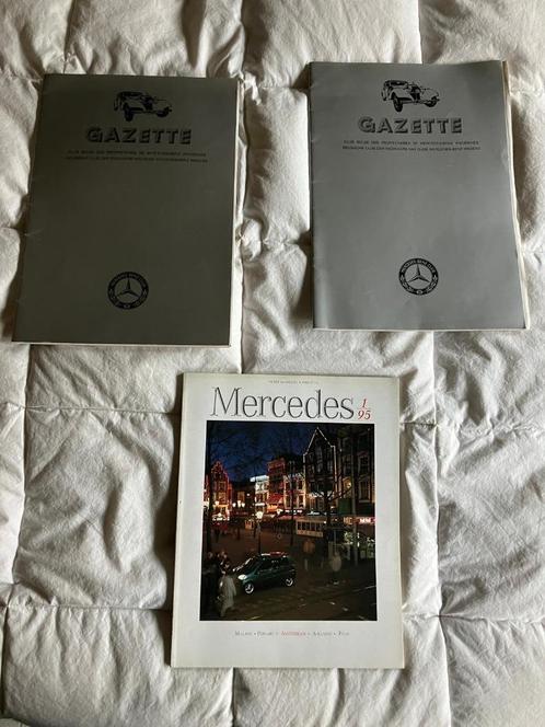 2 stuks gazette  mercedes en 1  club magazine, Boeken, Auto's | Folders en Tijdschriften, Gelezen, Mercedes, Ophalen of Verzenden
