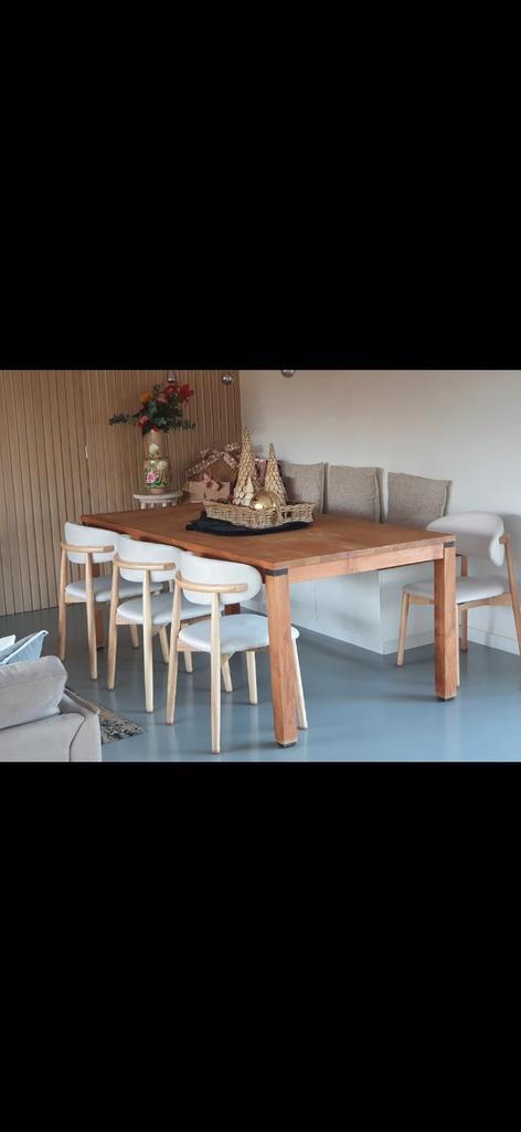 Eettafel te koop, Huis en Inrichting, Tafels | Eettafels, Gebruikt, Ophalen