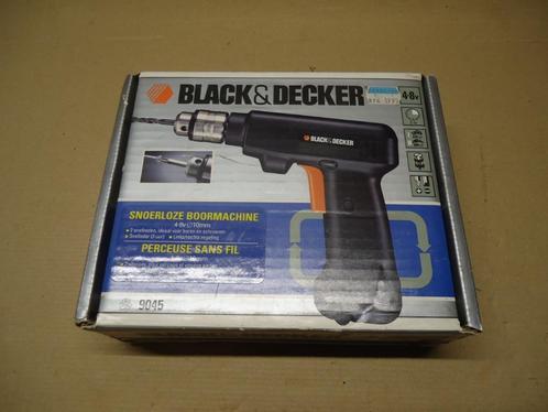 NIEUW BLACK & DECKER 9045-25 draadloze boormachine!!!, Doe-het-zelf en Bouw, Gereedschap | Boormachines, Nieuw, Boormachine, Minder dan 400 watt