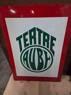 Plaque en métal tertre aube 50cm x 70cm 1953 pas emaille, Enlèvement, Comme neuf