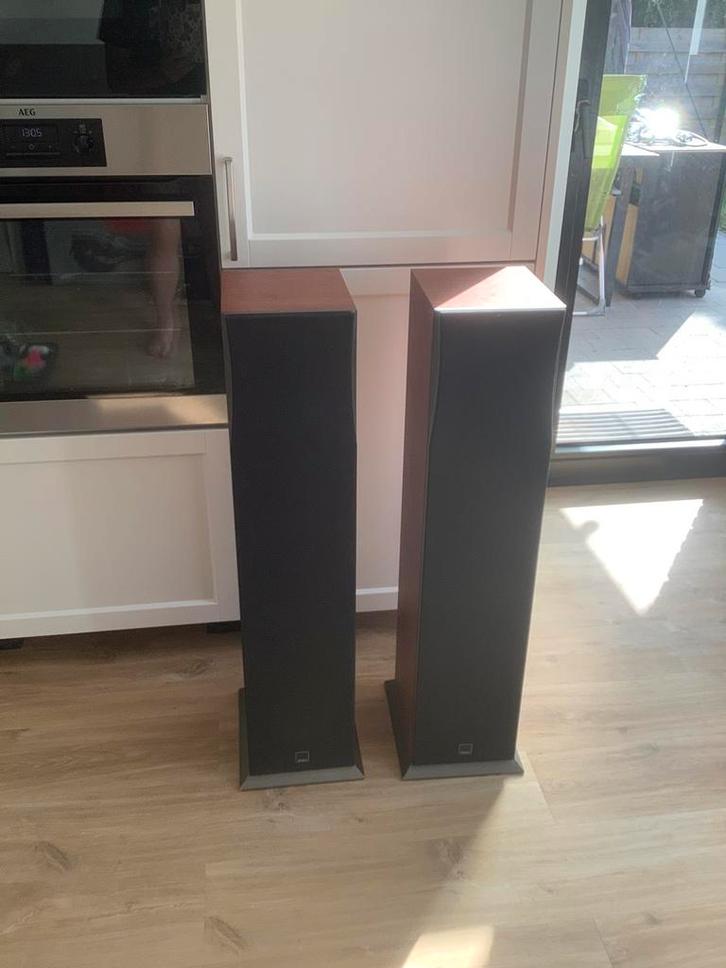 Mooie dali concept 6 speakers, Audio, Tv en Foto, Luidsprekerboxen, Zo goed als nieuw, Front, Rear of Stereo speakers, 120 watt of meer