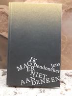 JENS DENDONCKER Ik Mag Er Niet Aan Denken, Comme neuf, Jens Dendoncker, Personnages, Enlèvement ou Envoi