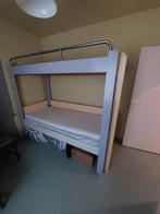 Stapelbed mdf geverfd in geel paar ,kan herschilderd worden, Ophalen, Stapelbed