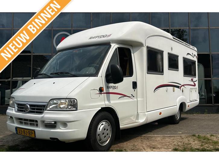 RAPIDO 786F 130PK Topindeling, Fiat, Caravanes & Camping, Camping-cars, Entreprise, jusqu'à 4, Semi-intégral, Rapido, Diesel, Boîte manuelle