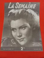 Magazine " La semaine" 1940, Ophalen of Verzenden, Landmacht, Boek of Tijdschrift