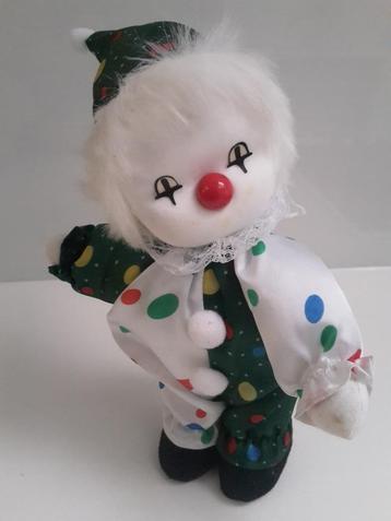 Vintage clown muziekdoos, “It’s a small world”, prima staat beschikbaar voor biedingen