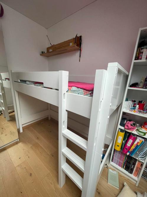 Lit superposé mezzanine Bopita (pas ikea), Kinderen en Baby's, Kinderkamer | Stapelbedden en Hoogslapers, Gebruikt, Hoogslaper