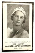 Bidprentje van Koningin Astrid van Belgie, Verzamelen, Bidprentjes en Rouwkaarten, Ophalen of Verzenden, Bidprentje