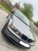 Bmw 318d e46 touring, Auto's, Achterwielaandrijving, Zwart, Leder, 5 deurs