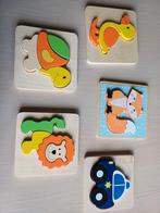5 houten puzzels, Ophalen of Verzenden, Zo goed als nieuw