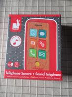 Houten gsm nieuw met geluiden merk JANOD, Kinderen en Baby's, Speelgoed | Educatief en Creatief, Ophalen, Nieuw, Met geluid