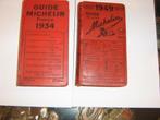 guide michelin 1934 1945, Guide ou Livre de voyage, Michelin, Michelin, Enlèvement