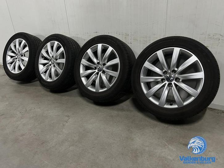 6mm! Originele VW Caddy Golf Touran 17 inch velgen 5x112 zom, Auto-onderdelen, Banden en Velgen, Banden en Velgen, Zomerbanden
