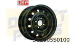 Suzuki Splash velg staal 5.5J x 15" zwart (4/08-4/15) Origin, Auto-onderdelen, Banden en Velgen, 15 inch, Verzenden, Nieuw, Band(en)