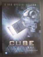 Cube : trilogy box, CD & DVD, DVD | Science-Fiction & Fantasy, Science-Fiction, Comme neuf, Coffret, Enlèvement ou Envoi