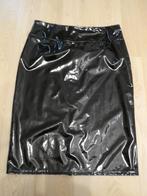 Rok Lak PVC Zwart, Kleding | Dames, Rokken, Ophalen of Verzenden, Zo goed als nieuw, Zwart