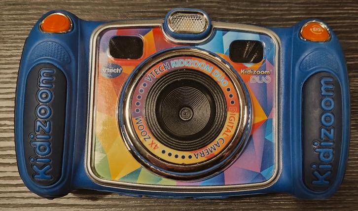 Appareil photo bleu VTech pour enfants Kidizoom Duo, Enfants & Bébés, Jouets | Vtech, Utilisé, Enlèvement ou Envoi