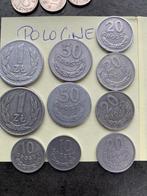 Devise POLOGNE: 10 pièces (1949 à 1968), Ophalen of Verzenden, Polen, Losse munt