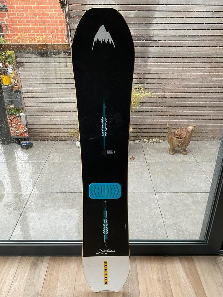 Burton Deep Thinker 157 Snowboard, Sport en Fitness, Snowboarden, Gebruikt, Board, Ophalen