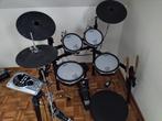 Roland TD15KV drumstel + Roland PM10 personal monitor, Enlèvement, Utilisé, Roland