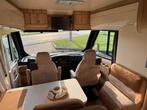 Giottiline G-Line 938 | Centraal + Hefbed | Topstaat, Caravans en Kamperen, Mobilhomes, Airbags, 7 tot 8 meter, Bedrijf, Koelkast