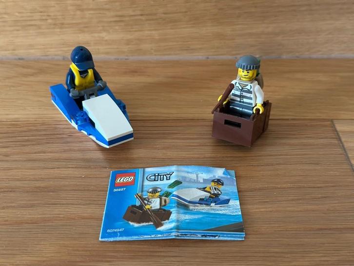 Lego City 30227 "Police Watercraft”, Kinderen en Baby's, Speelgoed | Duplo en Lego, Gebruikt, Lego, Complete set, Ophalen of Verzenden