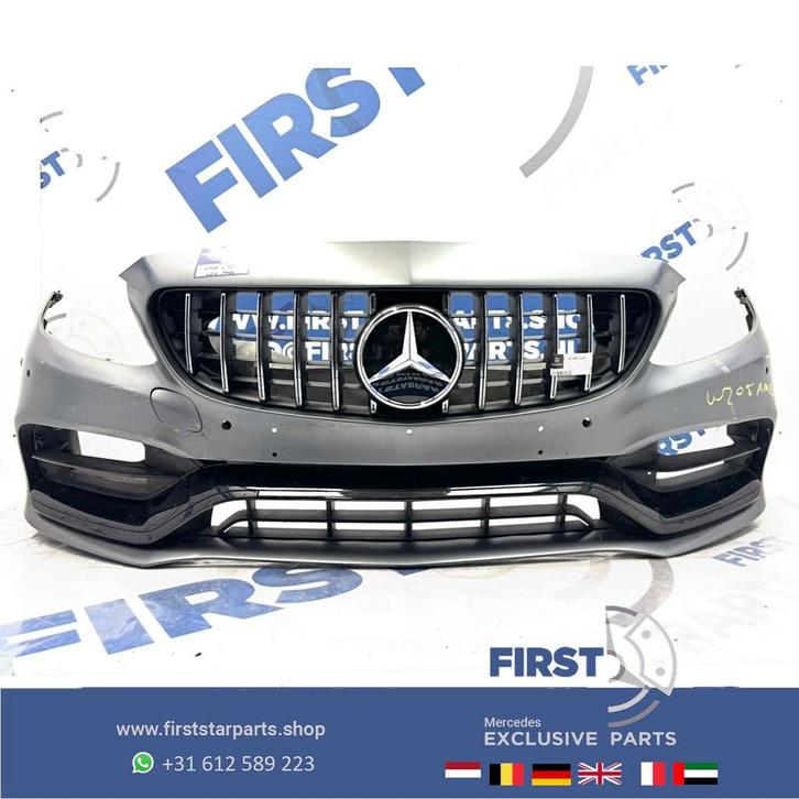 W205 C205 C63 AMG FACELIFT BUMPER COMPLEET A2058804701 Merce, Auto-onderdelen, Carrosserie, Bumper, Mercedes-Benz, Voor, Gebruikt
