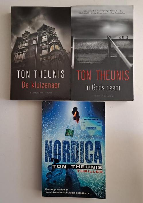 Boeken Ton Theunis, Boeken, Thrillers, Gelezen, Ophalen of Verzenden