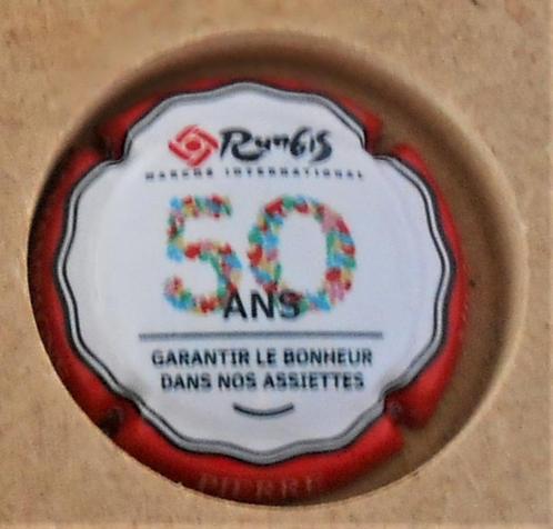 capsule de champagne - Phillipe Mignon - 50 ans de Rungis, Collections, Collections Autre, Utilisé, Enlèvement ou Envoi