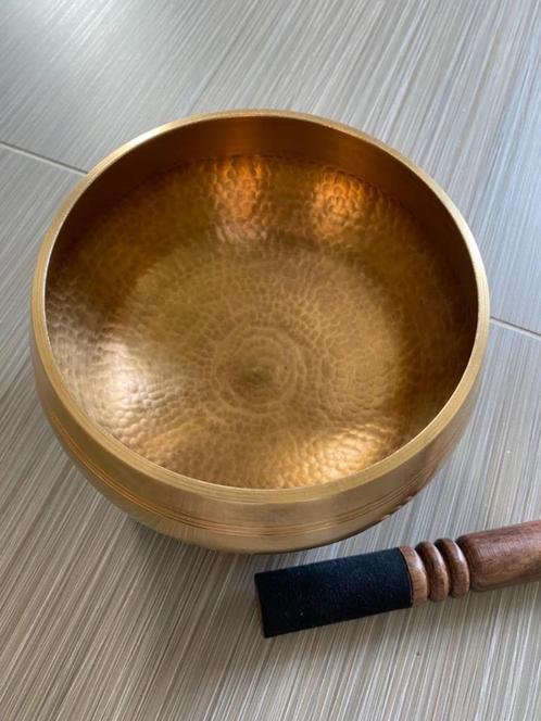 Klankschaal, met de hand geklopt, Nepal, Muziek en Instrumenten, Instrumenten | Onderdelen, Nieuw, Ophalen of Verzenden