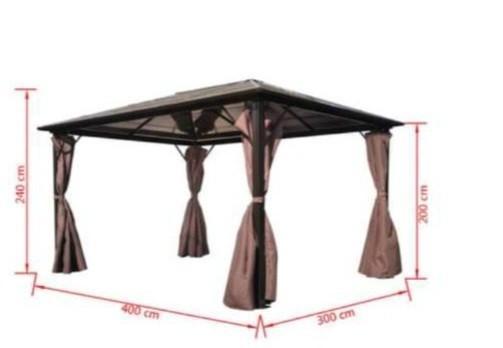 Tuinpaviljoen te huur, Tuin en Terras, Overkappingen, Zo goed als nieuw, Ophalen of Verzenden