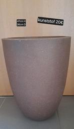 Kunstoffen bloempot, Tuin en Terras, Bloempotten, Ophalen, Kunststof