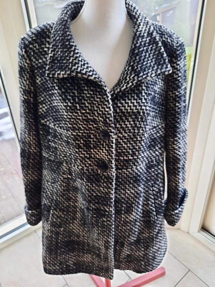 Stijlvolle mantel MAYERLINE - 44 / 46, Kleding | Dames, Jassen | Winter, Zo goed als nieuw, Maat 46/48 (XL) of groter, Overige kleuren